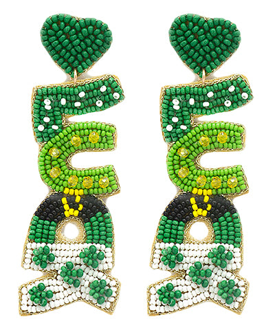 LUCK St. Patty’s Earrings