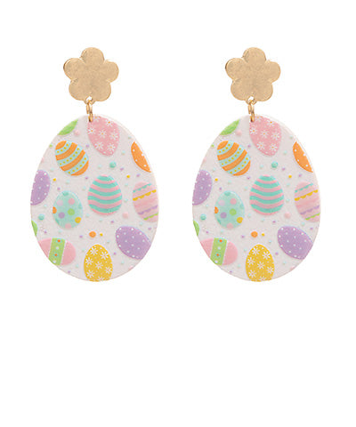 Easter Egg Drop Earrings