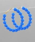 Bright Blue Ball of Fun Hoops