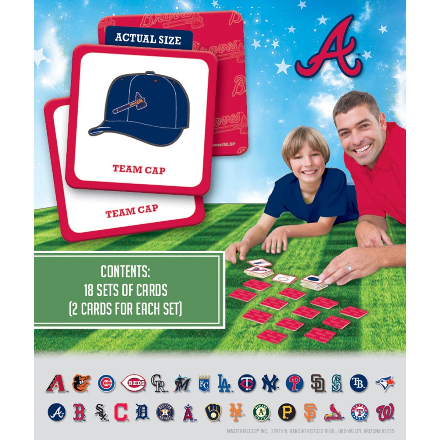 Atlanta Braves MLB Matching Game