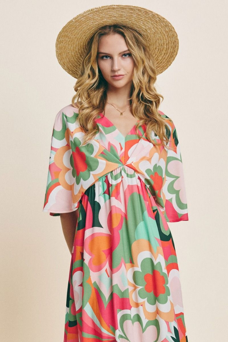 Groovy Floral Maxi