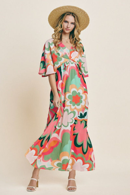 Groovy Floral Maxi