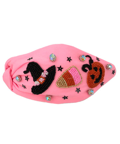 Pink Halloween Headband