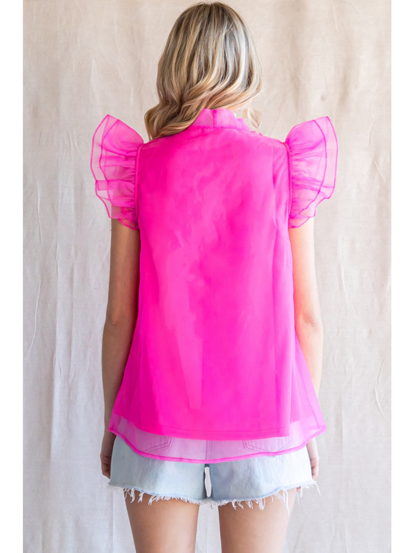 Pink Wrapped & Ready Blouse