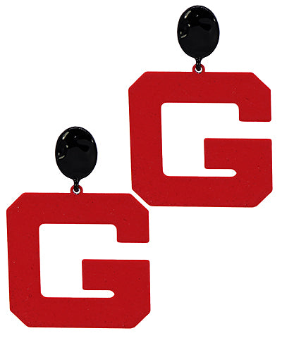 Gameday G Earrings