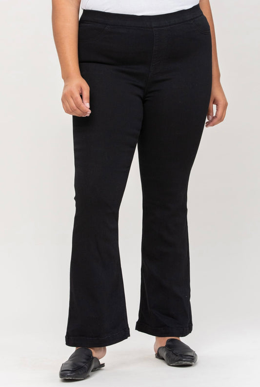 Cello Curvy Black Jeans