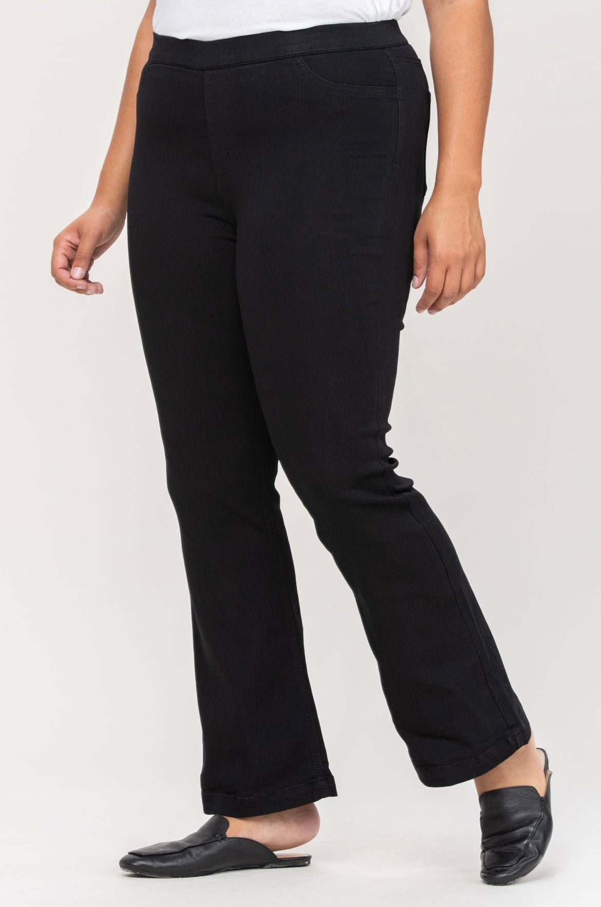 Cello Curvy Black Jeans