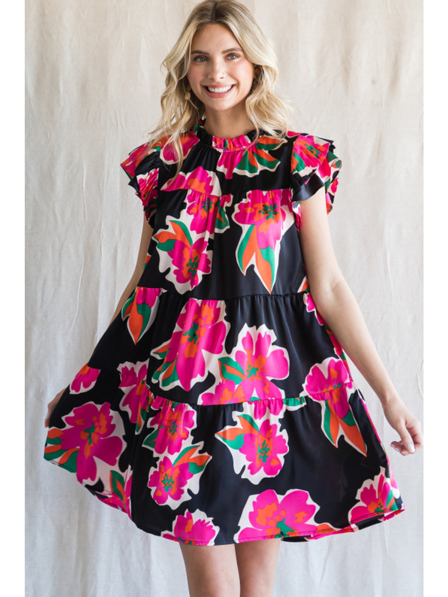 Tropical Fun Flora Dress