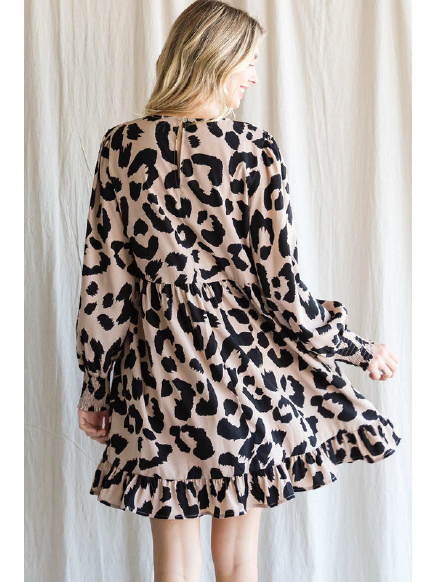 Wild About You Leopard Print Dress