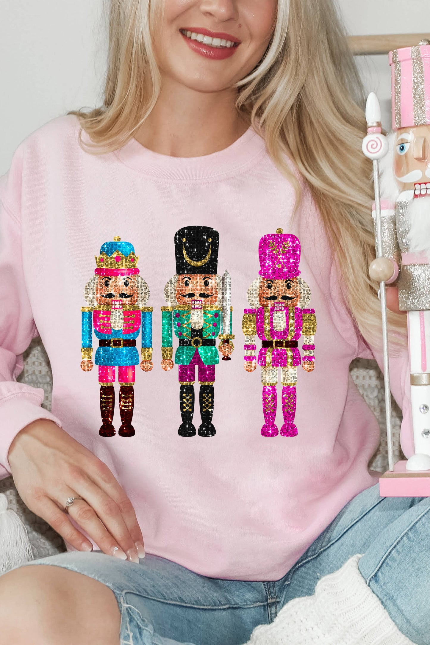 PREPPY NUTCRACKER Sweatshirt