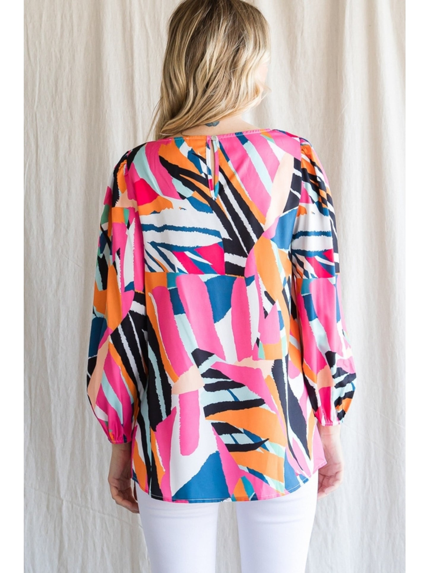 Artsy Abstract Top