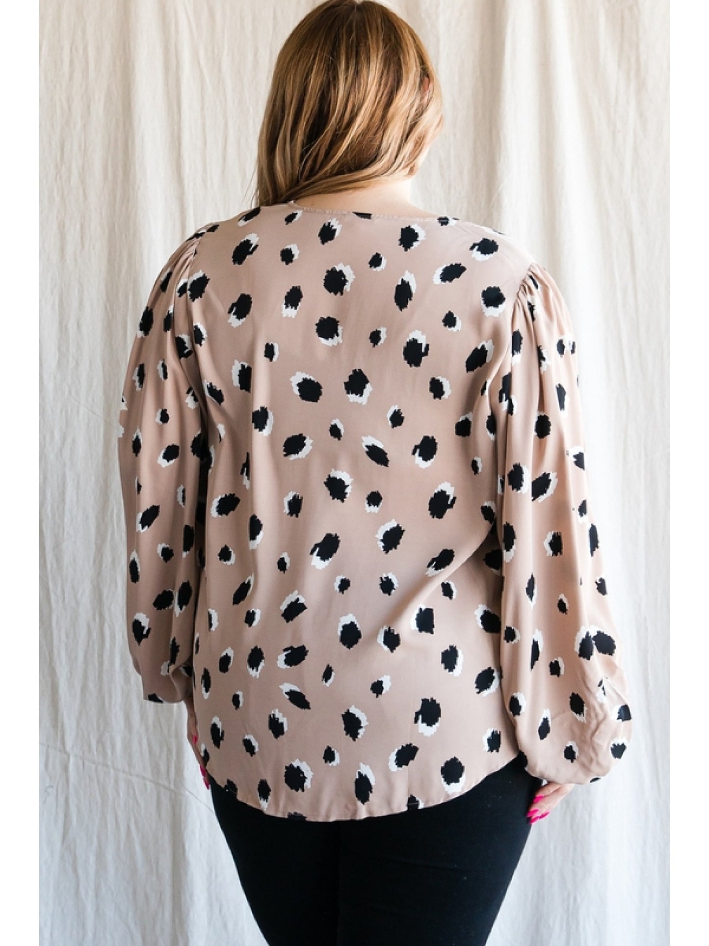 The Melissa Cheetah Blouse