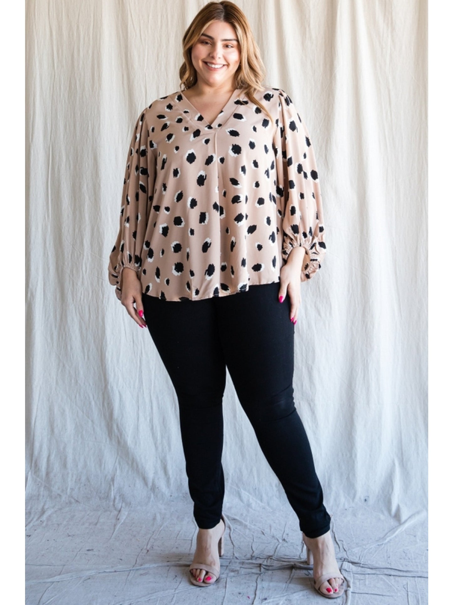 The Melissa Cheetah Blouse