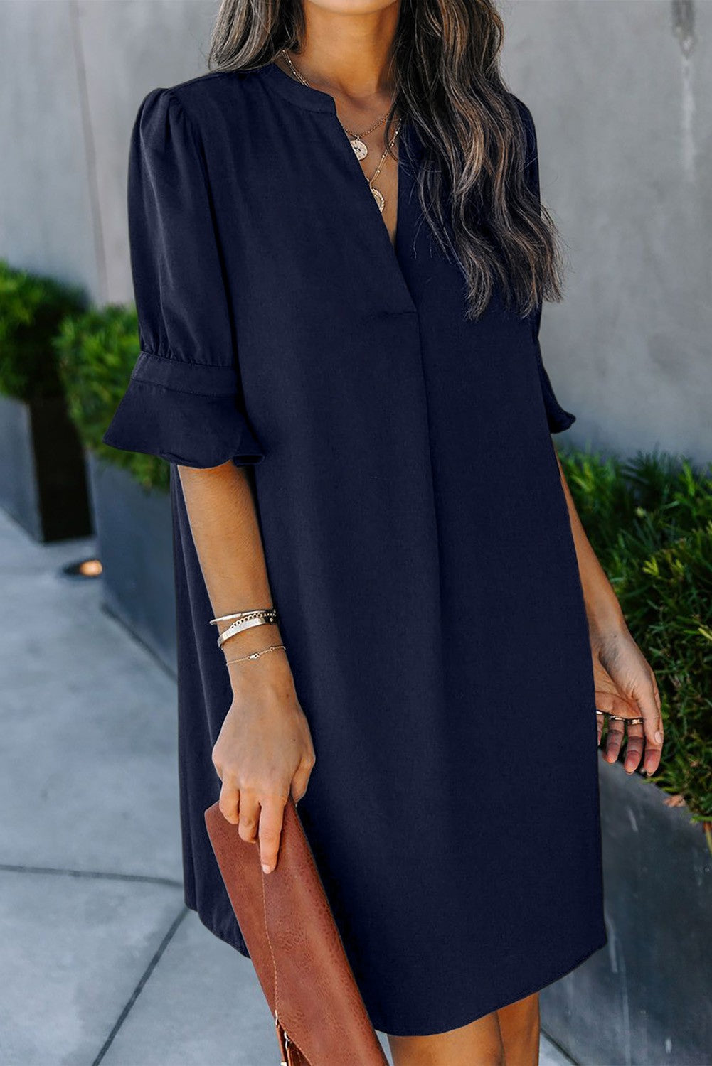 Bella Blue Shift Dress