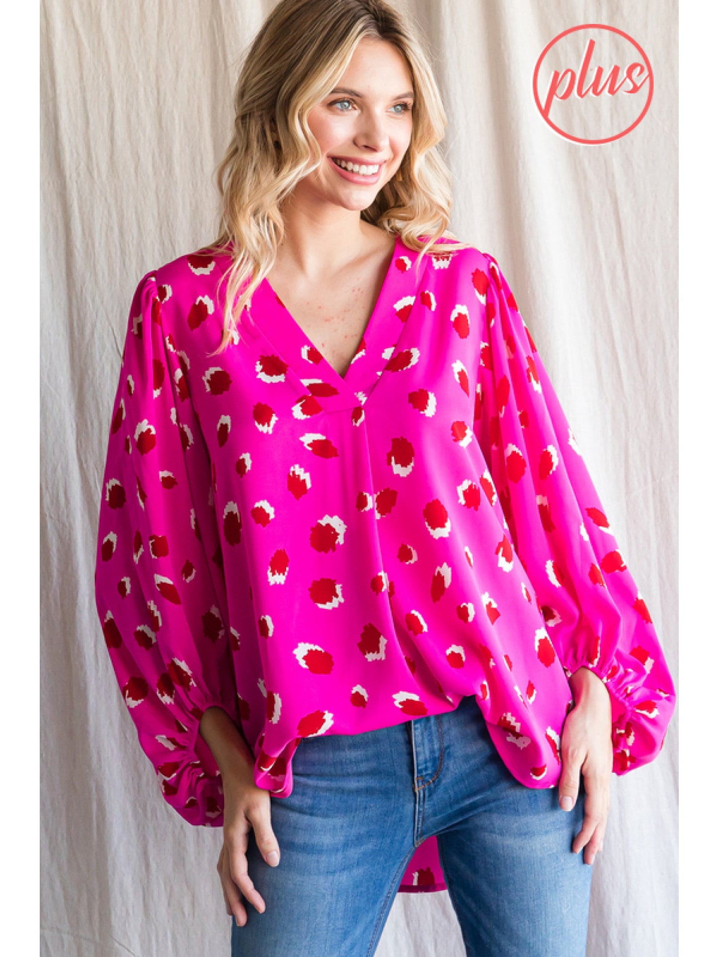 The Melissa Cheetah Blouse