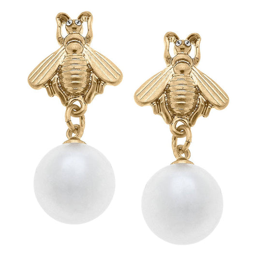 Brenda Bee Pearl Drop Earrings