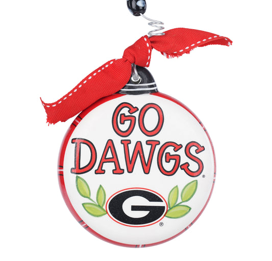 Georgia Puff Ornament