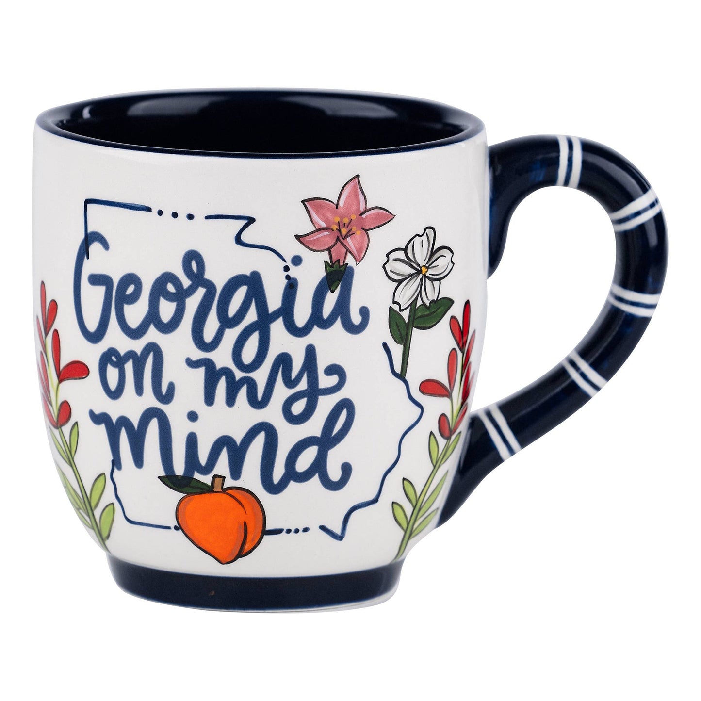 Georgia On My Mind Flower Mug