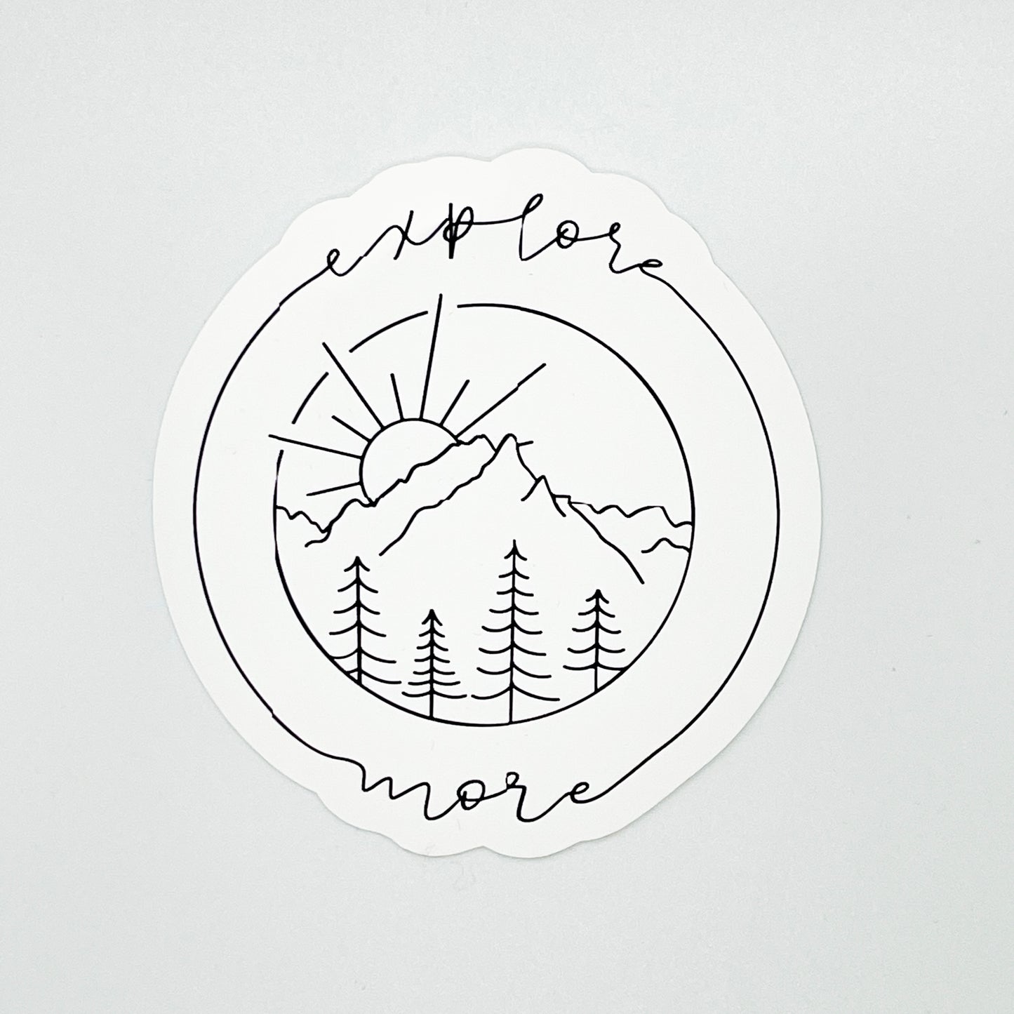 Explore More Sticker